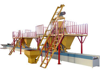 2 - Mesin Pembuat Papan Jerami Gandum Tahan Api Tebal 60mm Ramah Lingkungan GB8041