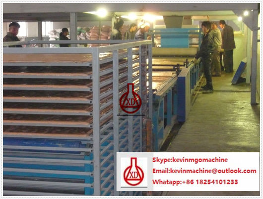 5.5Kw Motor Power Peralatan atap ubin, PLC Control System Mesin membuat lembaran