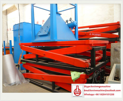 Garis Produksi Papan Fiber Cement Listrik, 2000m2 Mesin Pembuat Panel Sandwich