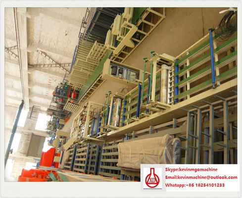 Mesin papan jerami / panel sandwich untuk membuat bahan konstruksi