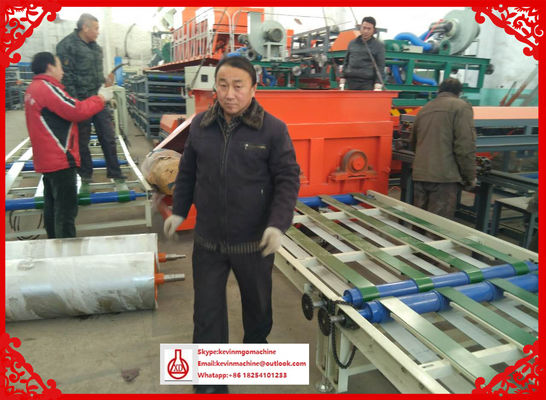 Light Weight EPS Sandwich Panel Machine , Magnesium Oxide Board Manufacturing Process Line