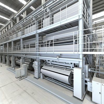 2400mm x 1200mm Cement Board Line Produksi untuk produksi skala besar untuk kebutuhan produksi skala besar