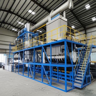 3-25mm Ketebalan papan Lini produksi papan serat semen dengan konduktivitas termal ≤0,25W/mk dan lebar papan 1200mm