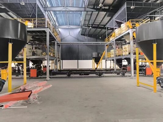 Mesin Membentuk Panel Dinding Menawarkan XPS Insulation Tile Backer Board Line Produksi