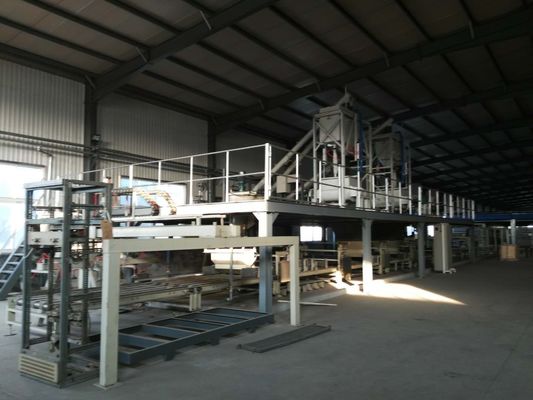 EPS Cement Powder And Mgo Powder Sandwich Panel Machine, Jalur Produksi Panel Dinding