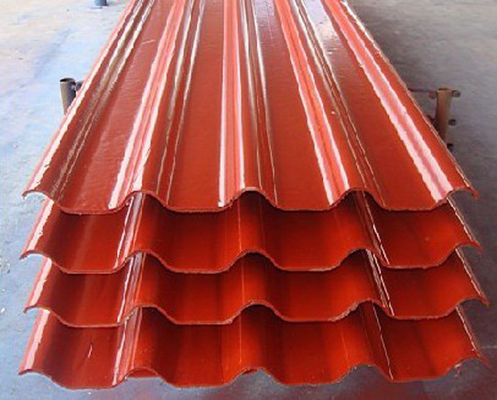 Fire Resistant Corrugated Roof Sheet Making Machine for Decorative Roof Panel Forming