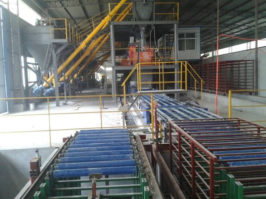 Lini Produksi Papan MgO Otomatis Efisiensi Tinggi untuk Papan Dinding / Lapisan Bawah