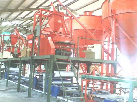 Lini Produksi Papan Magnesium Oksida, Mesin Pembuat Panel Sandwich Otomatis