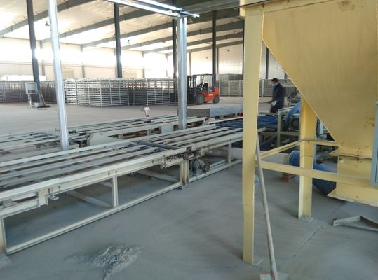 Lini Produksi Papan MgO Ketebalan 3 - 25mm untuk Dekorasi Dinding Interior / Papan Pelapis Furnitur