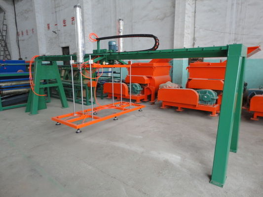 Dekorasi Panel Roofing Sheet Making Machine dengan teknologi Double Roller Extruding