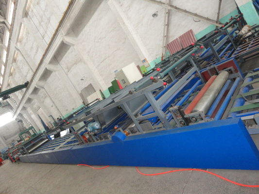 Pengorientasikan lanskap mengantarkan Mesin Panel Sandwich, MGO Panel Dinding Mesin Membentuk Lembar Atap