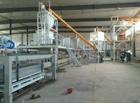 Kaca / PET Film Coated MGO Waves Roofing Tiles Mesin Lembar Atap 3mm - 6mm Ketebalan