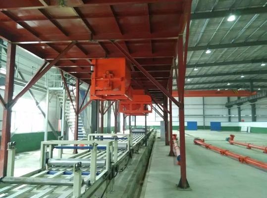 EPS Wall Sandwich Panel Machine dengan Tekanan Pengendalian Valve Pengurangan Tekanan Tinggi
