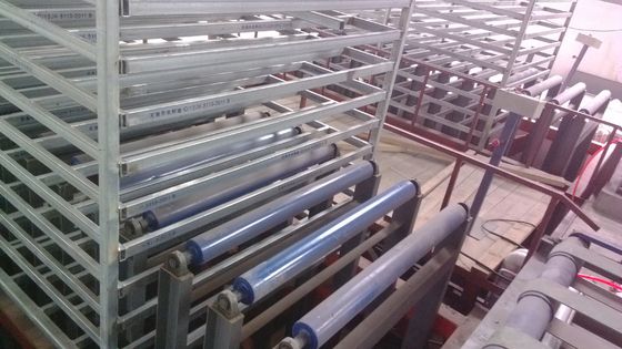 Kontrol Layar Sentuh PLC Pengisian Otomatis Mesin Pembuat Dinding Kekuatan Tinggi 