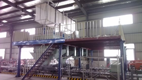 Mesin Pembuat Papan Bergelombang Tahan Api dengan Fungsi Kontrol Ketebalan Papan