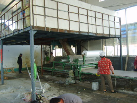 Mesin Pembuat Panel Dinding Magnesium Kaca / Papan Jerami untuk Partisi Interior Eksterior