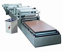 Manual Struktur Baja / Semi Otomatis Vacuum Forming Machine untuk PVC / PE / PET / HIPS