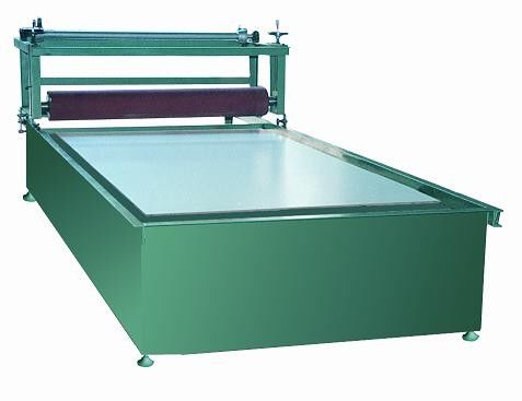 Manual Struktur Baja / Semi Otomatis Vacuum Forming Machine untuk PVC / PE / PET / HIPS