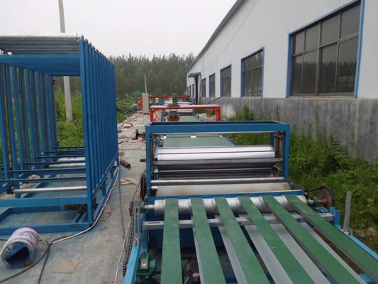 Mesin pembuatan panel dinding dengan kapasitas produksi 1000 lembar