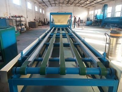 Mesin Panel Dinding Ringan, Mesin Panel Sandwich MGO Kekuatan Tinggi