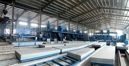 Mesin Panel Dinding Ringan, Mesin Panel Sandwich MGO Kekuatan Tinggi