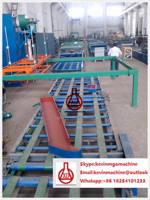 Mesin Penggulung Lembaran Semen Serat Struktural Ringan, Mesin Bentuk Gulung Dingin Otomatis