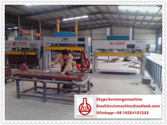 Peralatan Panel Dinding Semi Otomatis untuk Produksi Papan Semen Fiber 1000 Lembar