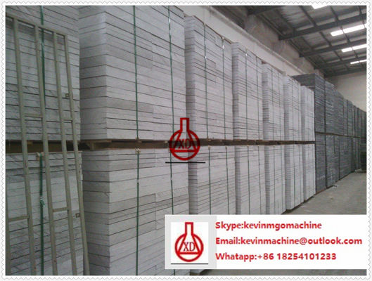 Peralatan Panel Dinding Semi Otomatis untuk Produksi Papan Semen Fiber 1000 Lembar