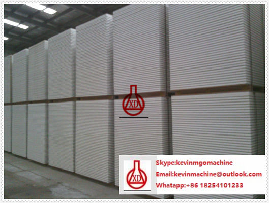 Peralatan Panel Dinding Semi Otomatis untuk Produksi Papan Semen Fiber 1000 Lembar