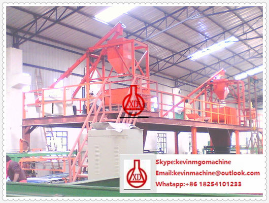 4 - 30 mm Ketebalan Panel dinding Peralatan pembuatan untuk dekorasi eksternal interior