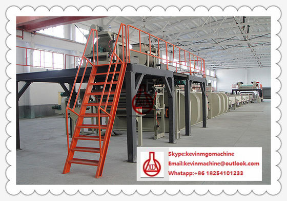 Mesin Panel Dinding Tekanan Dingin, Mesin Pembuat Dinding Papan Semen Fiber