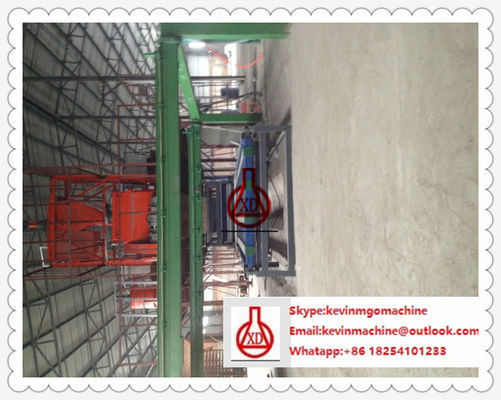 Alur pada Lini Produksi Papan Semen Serat dengan Material Tekstur Baja