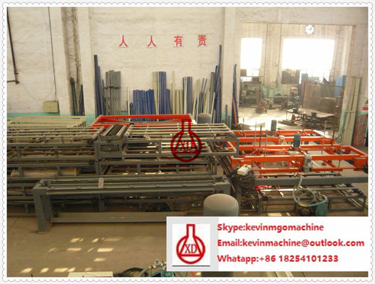 Lini Produksi Panel Dinding Tebal 75mm Papan Semen Serat untuk Partisi Bangunan Struktur