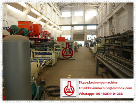Eps Sandwich Panel Machine untuk Tanaman Jerami / Bahan Anorganik / Serbuk