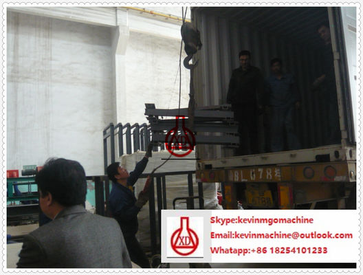 2 - 60mm Ketebalan Serat Cement Board Produksi Line untuk membuat panel dinding