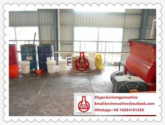 Fireproof Magnesium Oxide Board / Sandwich Panel Making Machine 23KW Total daya