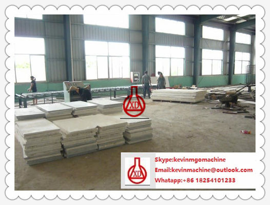 Fireproof Magnesium Oxide Board / Sandwich Panel Making Machine 23KW Total daya