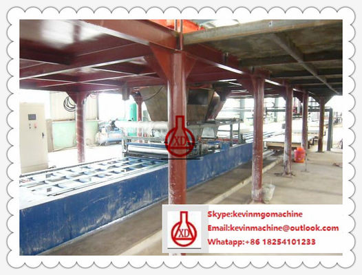 Lini Produksi Papan Magnesium Oksida, Mesin Papan Gipsum Semi Otomatis