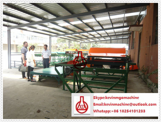 Lini Produksi Papan Magnesium Oksida, Mesin Papan Gipsum Semi Otomatis