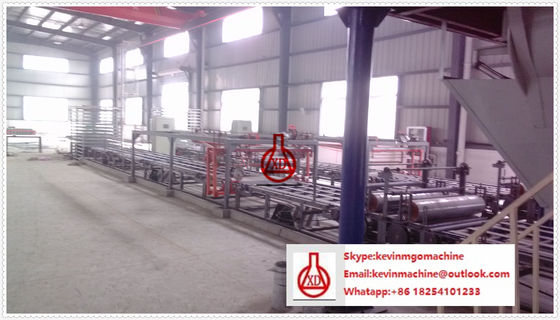 Mesin Pembentuk Panel Dinding untuk Papan MGO Kepadatan Tinggi / Papan Magnesium Oksida Tahan Api