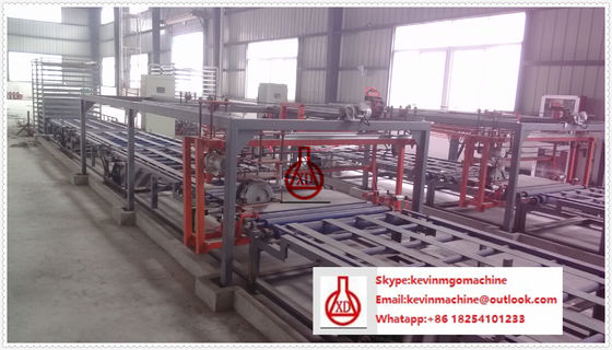 Mesin Pembentuk Panel Dinding untuk Papan MGO Kepadatan Tinggi / Papan Magnesium Oksida Tahan Api