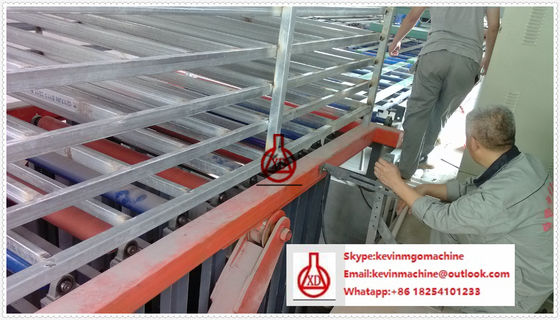 Mesin Pembentuk Panel Dinding Papan Magnesium Oksida untuk Material Konstruksi