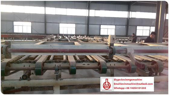 Lini Produksi Papan MgO untuk Bahan Utama MgO / MgCl2 / Kain Fiberglass / Serbuk Gergaji