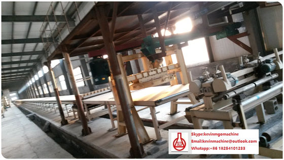 Jalur Produksi Papan MgO Intensitas Tinggi dengan Teknologi Ekstrusi Roller Ganda