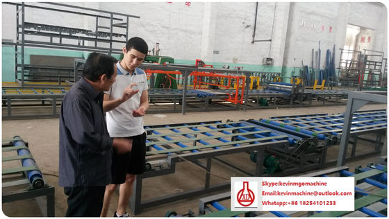 Mesin Papan Mgo Tahan Api untuk Langit-langit / Lis Dinding / Dekorasi Dinding Interior