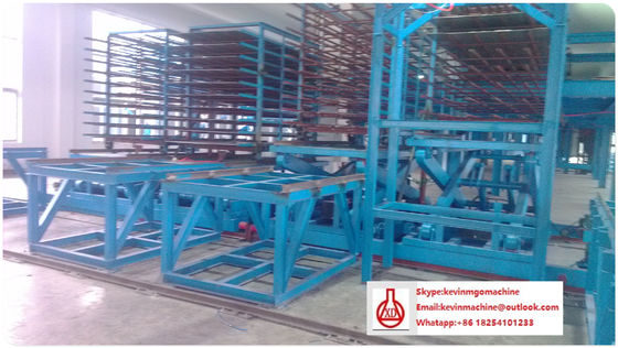 Fiber Cement Board / MgO Board Production Line with Steel Structure 1 years Warranty