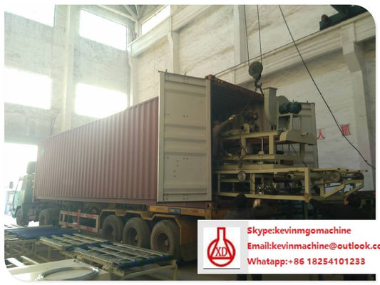 Mesin Papan Jerami Tahan Api Ukuran yang Dapat Disesuaikan dengan Sistem Kontrol Otomatis