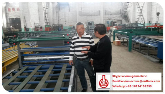 Mesin Papan Jerami Berkinerja Tinggi, Mesin Papan Serat Cement Mgo Otomatis