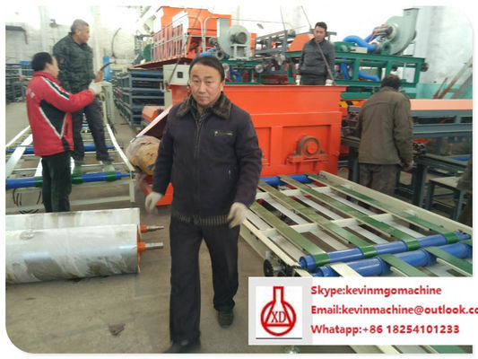 Mesin Papan Jerami Berkinerja Tinggi, Mesin Papan Serat Cement Mgo Otomatis