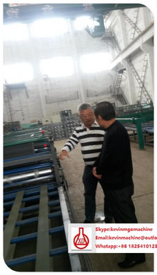 Mesin Pembentuk Gulungan Atap Bahan Mgo / Mgcl / Fiber Otomatis Penuh Hemat Energi